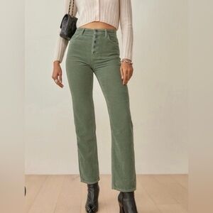 Reformation Cynthia Corduroy Pants